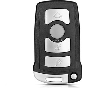 XEOD Autosleutelbehuizing - sleutelbehuizing auto - sleutel - Autosleutel / Geschikt voor: BMW 7 Serie E65 / E66 / E67 / E68 4 knops