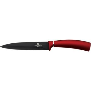 Berlinger Haus Keukenmes Burgundy 12,5 Cm Rvs Zwart/rood