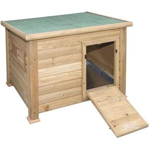 Eenden- en ganzenstal 93 x 73 x 67 cm - Weerbestendig en praktisch