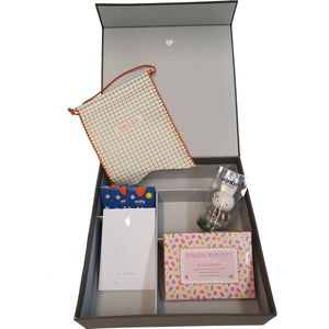 Baby Memory Box - Grey Linnen - meisje