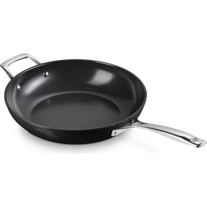 Le Creuset Sauteuse met hulphandvat - ø 30cm - Keramische anti-aanbaklaag
