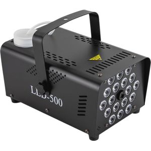 Draagbare Minidisco Rookmachine met RGB-Ledlampen voor Feesten en Halloween