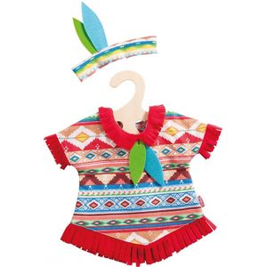 Heless Poppenkleding Indianenset 2-delig 28-35 Cm