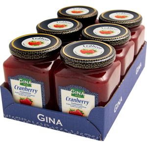 Cranberry Jam 400 gram - Doos 6 stuks