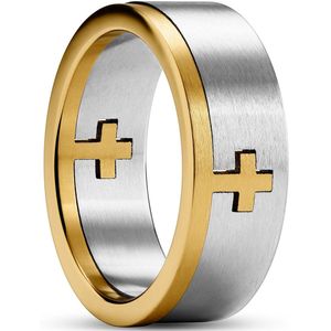 Arkai - Heren - Roestvrij Staal Ringen - Staal