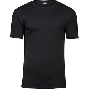 Men's Interlock T-shirt met korte mouwen Black - 3XL