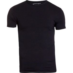 Garage 201 - Bodyfit T-shirt ronde hals korte mouw zwart 3XL 95% katoen 5% elastan