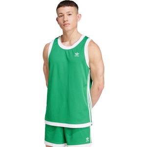 adidas Originals Adicolor Mock Eyelet Hemd - Heren - Groen- 2XL