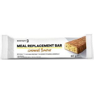 Body & Fit Meal Replacement Bar - Maaltijdreep - Maaltijdvervanger - Eiwitrepen - 1 box (12 eiwitrepen) - Caramel