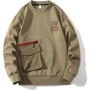 Aventury® Sweater Heren - Hoodie - Pullover - Trui - Maat M - groen - E