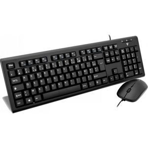 Keyboard and Mouse V7 CKU200FR French AZERTY