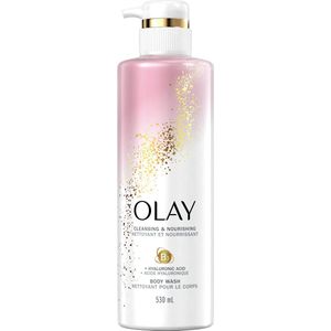 Olay - Cleansing & Nourishing - Body Wash - Hyaluronic Acid - Vitamine B3 - Hydraterende - Anti-Aging - Douchegel