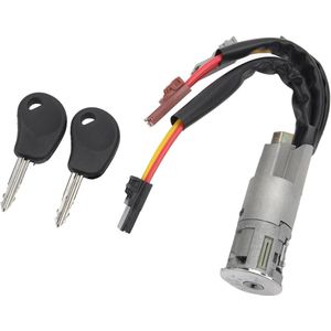 Vervanging Contactslot Startslot Ontsteking Stuurslot met Sleutels 252521 voor AX Berlingo Evasion Jumpy Saxo Xantia Xsara
