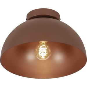 Lumidora Plafondlamp 74965 - Plafonniere - EASTON - E27 - Rood - Bruin - Metaal - ⌀ 30 cm