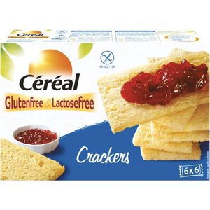 Cereal Crackers Glutenvrij & Lactosevrij - 1 x 250 gr