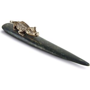 L'OBJET - Crocodile Letter Opener Gold