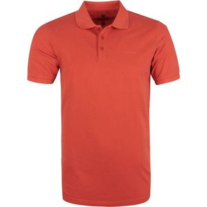 State of Art - Pique Polo Koraalrood - Modern-fit - Heren Poloshirt Maat M