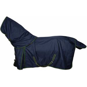 Pagony Lloro Outdoordeken 400gr - Paardendeken - Maat: 145 / 6'4 - Donkerblauw - Katoen