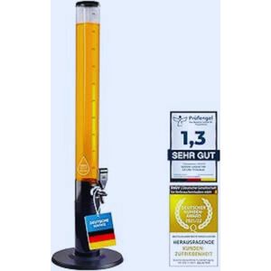 XXL Drinkzuil Biertoren Partybierdispenser Met Tap (5 Liter) – Perfect Voor Feesten En Barbecue