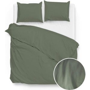 Dekbedovertrek ZoHome Satinado - Army Green