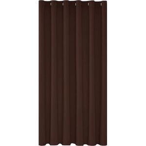 Verduisteringsgordijnen met Oogjes, Lichtdichte Gordijnen voor de Woonkamer, Keuken, Kant en Klaar, Chocolade, 200x290 cm (B x H), 1 stuk