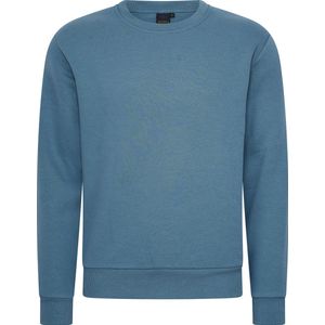 Mario Russo Sweater - Trui Heren - Sweater Heren - Stone Blauw - XL