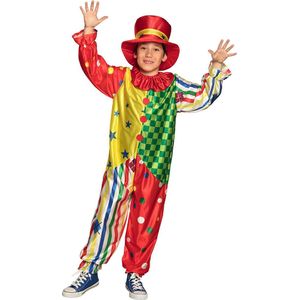 Boland - Kostuum Clown Giggles (4-6 jr) - Kinderen - Clown - Clown - Circus
