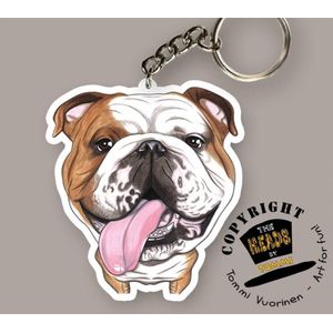 Sleutelhanger Hond Bulldog