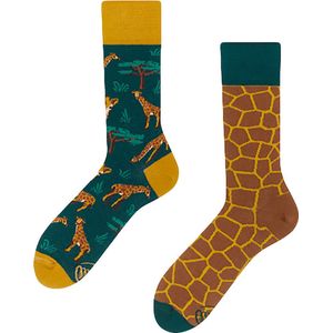 Many Mornings unisex sokken - The Giraffe - Unisex - Maat: 39-42