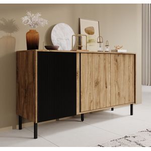 Meubella - Dressoir Margareth - Eiken - 145 cm