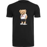 Heren Tee SS met Ballin Est. 2013 Bear Summer Vibe Tee Print - Zwart - Maat 3XL