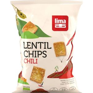 Lima Lentil linzen chips chilli bio (90g)