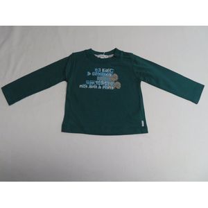 T-Shirt met lange mouwen - Jongens - Groen - 1 jaar 80