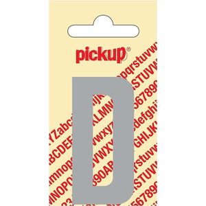 Pickup plakletter Nobel 60 mm - lichtgrijs D