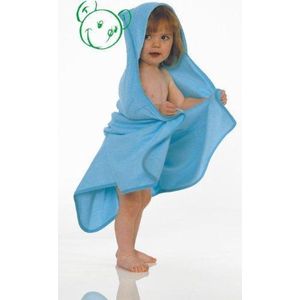 Green Bear Bamboe Babycape - Blauw