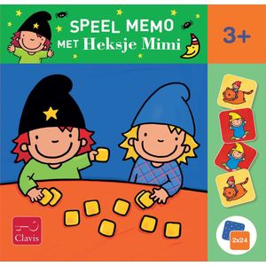 Speel memo met Heksje Mimi. 3+