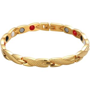 Fako Bijoux® - Armband - Sevilla - Metaal - 20cm - Goudkleurig