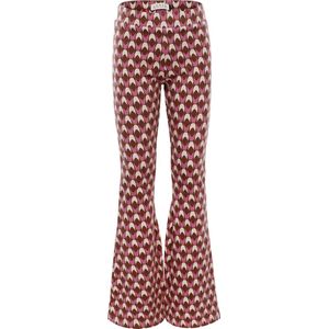 LOOXS Little 2431-7610-950 Meisjes Broek - Maat 116 - Roze van 90% Cotton 8% Polyester 2% Lycra