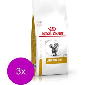 Royal Canin Veterinary Diet Urinary S/O - Kattenvoer - 3 x 3.5 kg
