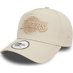 New Era LA Lakers NBA Light Beige 9FORTY E-Frame Cap