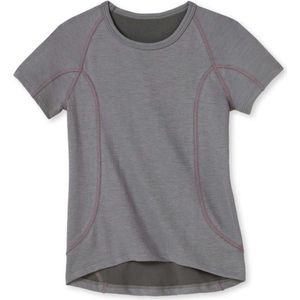 Schiesser - Meisjes Thermo T-Shirt Grijs / Roze - 164