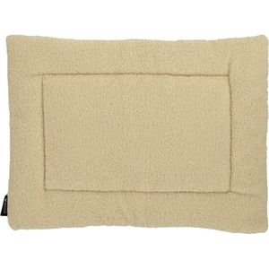 Wooff Bench Mat Teddy Agavegroen - Hondenbenchkussen - 75x48 cm