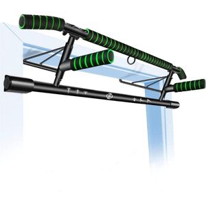 Equivera Pull Up Station - Power Tower Pro - Dip Station - Krachtstation - Pull Up Bar - Krachttraining - Incl. E-Book