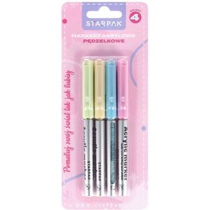 Acryl Stiften Pastel, 4st.