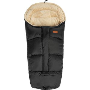 COMBI 3-IN-1 WINTERZAK MINKY - ZWART/BEIGE