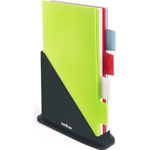 Set van 4 snijplanken, polypropyleen, veelkleurig