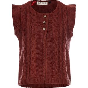 LOOXS Little 2331-7314-408 Meisjes Sweater/Vest - Maat 92 - rood van 100% acryl