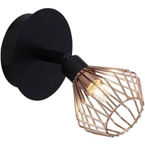 Brilliant DALMA - Wandlamp - Koper;Zwart