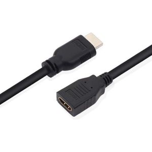 Garpex® HDMI Verlengkabel - HDMI Male naar HDMI Female Adapter - 4K 30Hz Ultra HD - 30cm