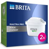 BRITA Kalk Expert Maxtra Pro All-In-1 Filterpatronen - 2 Stuks Voordeelverpakking | Optimaal Kalkvrij Water met Brita Maxtra Filter | Brita Waterfilter voor Waterfilterkan